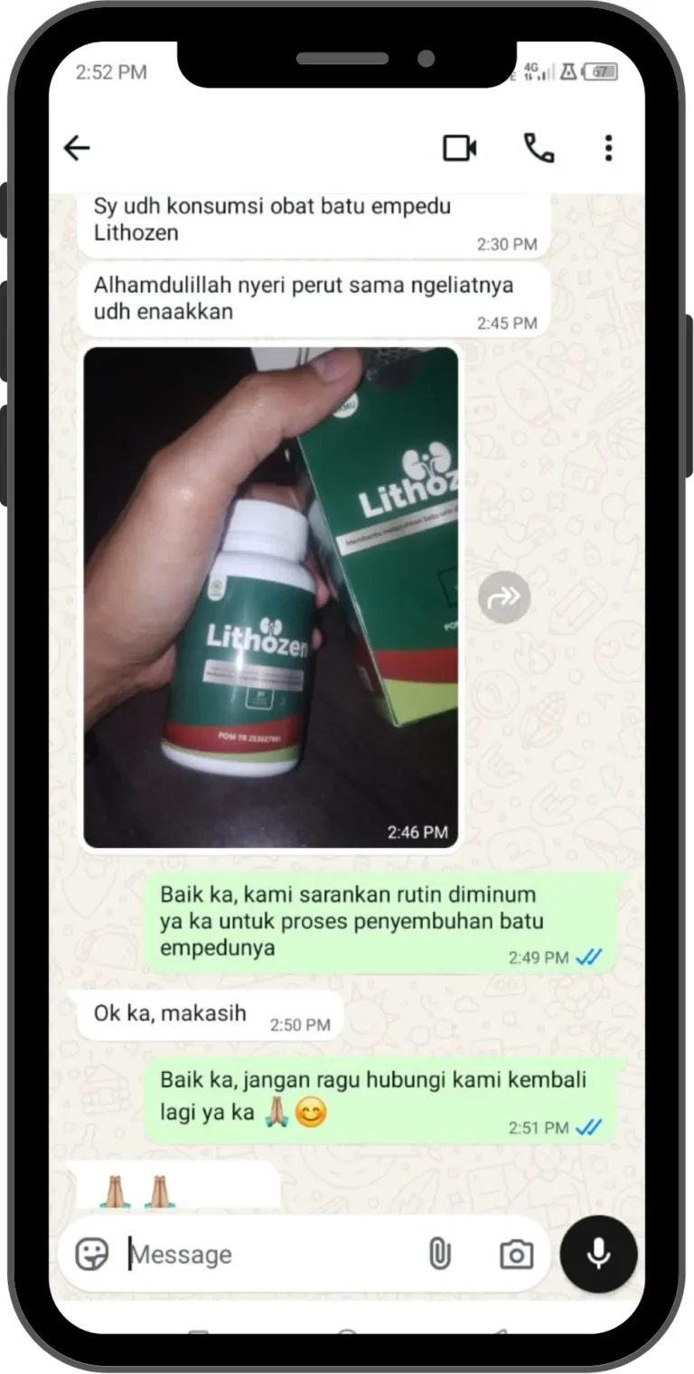 Testimoni Chat WA Lithozen 2
